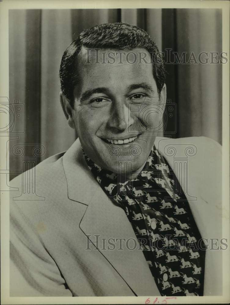 1990 Press Photo Singer Perry Como on &quot;The Perry Como Show&quot; - Historic Images