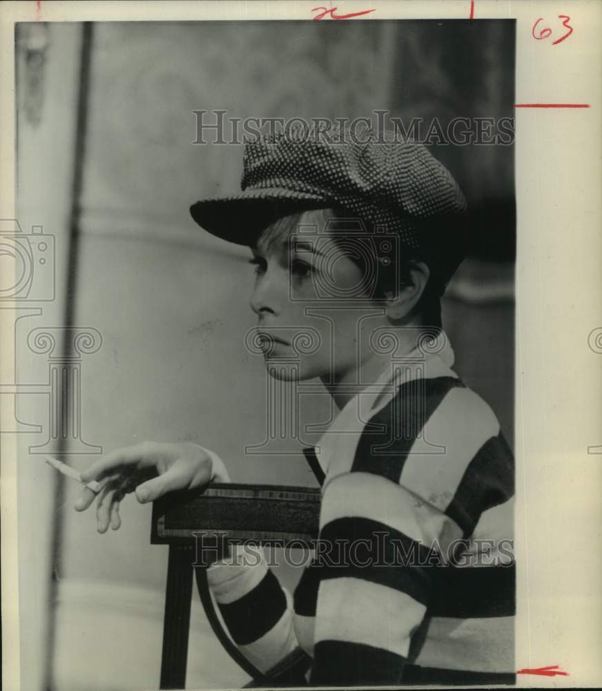 1966 Press Photo Actress Geraldine Chaplin in &quot;Stranger in the House&quot; - Historic Images