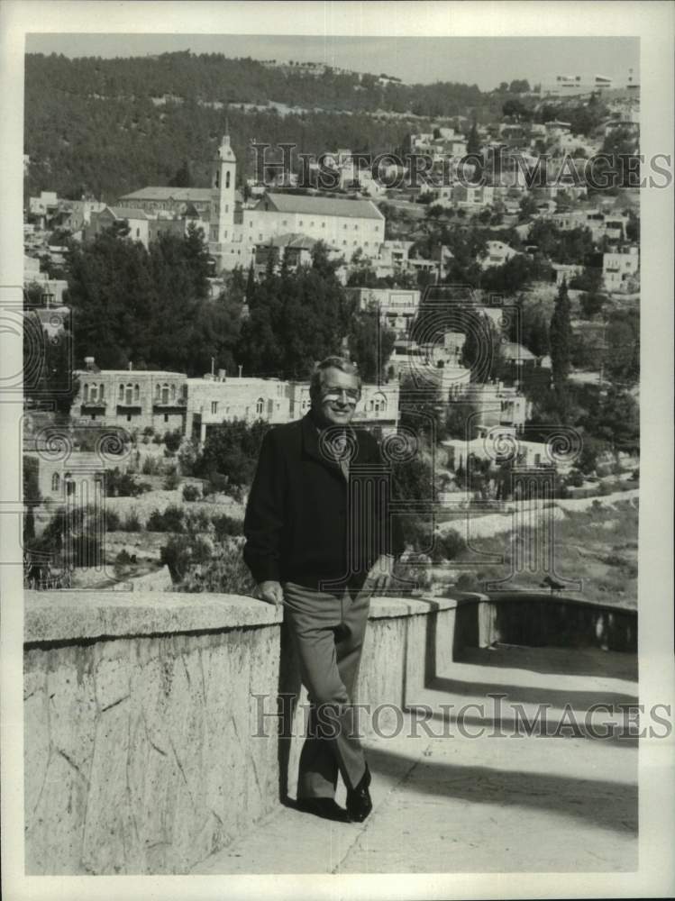 1980 Press Photo Perry Como in &quot;Perry Como&#39;s Christmas in the Holy Land&quot; - Historic Images