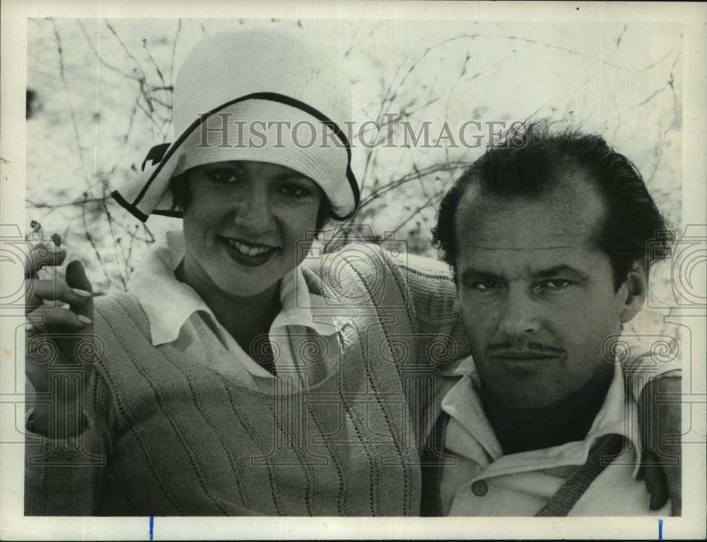1980 Press Photo Stockard Channing and Jack Nicholson in "The Fortune" - Historic Images