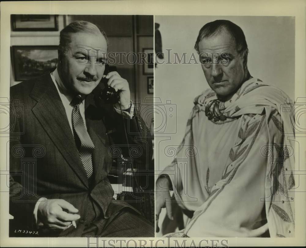 1954 Press Photo Actor Louis Calhern - Historic Images