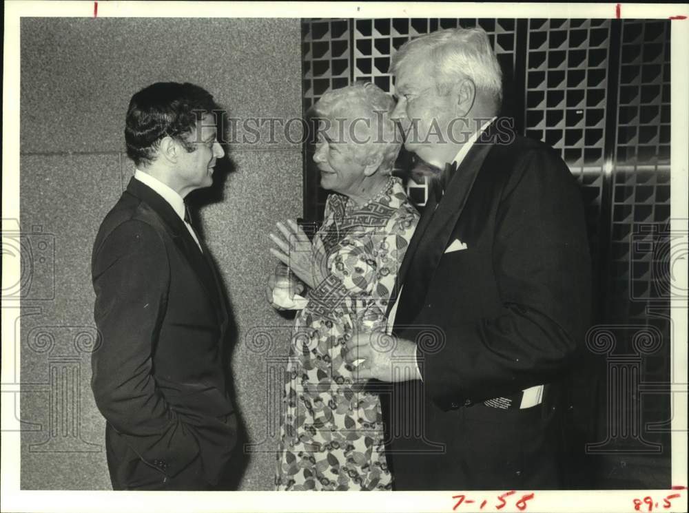 1982 Press Photo Gerald Arpino, Freddie and John T. Jones of Joffrey Ballet - Historic Images