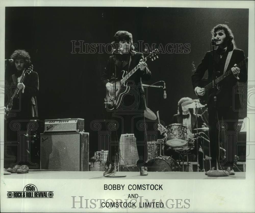 1972 Press Photo Bobby Comstock and Comstock Limited - Historic Images