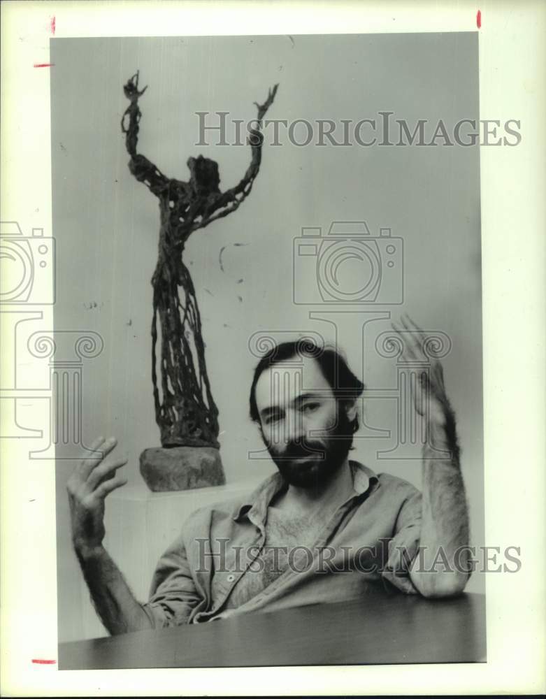 1988 Press Photo Choreographer Christopher Bruce of "Ghost Dances" production - Historic Images