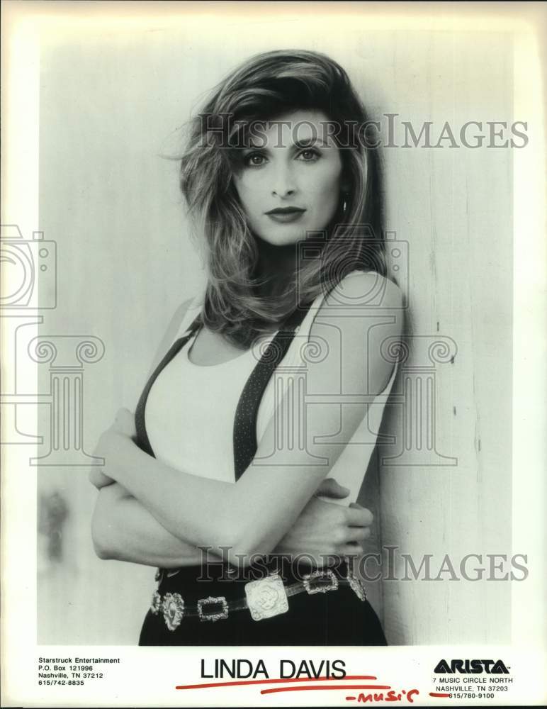 1995 Press Photo Musician Linda Davis - hcp36189- Historic Images