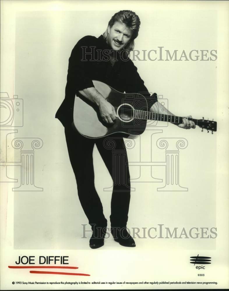 1993 Press Photo Musician Joe Diffie - Historic Images