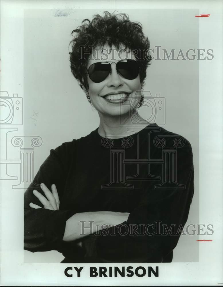 1994 Press Photo Pianist and signer Cy Brinson - Historic Images