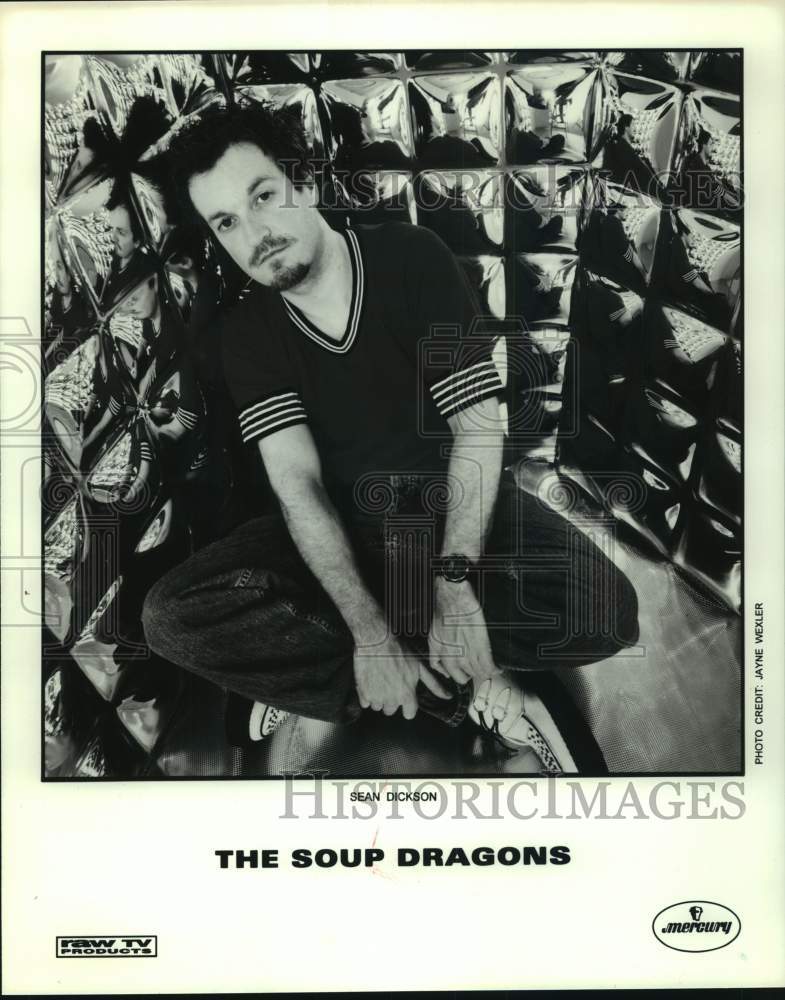 1994 Press Photo Entertainer Sean Dickson of The Soup Dragons group - Historic Images