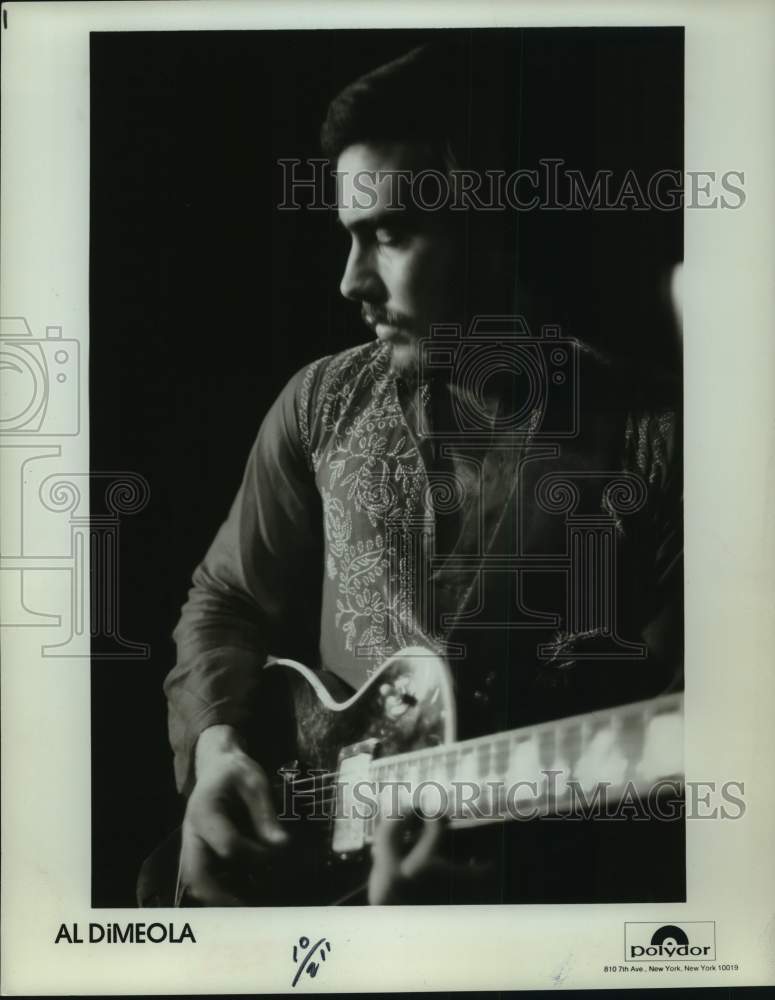 1976 Press Photo Al DiMeola - Historic Images