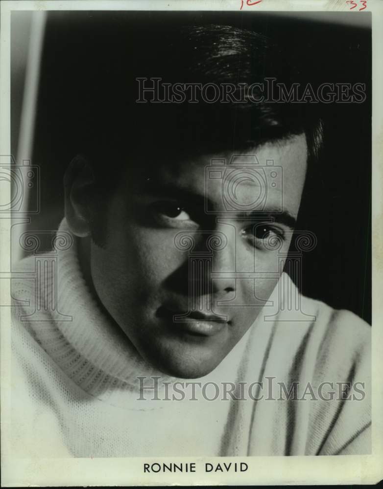 1968 Press Photo Pianist Ronnie David - Historic Images