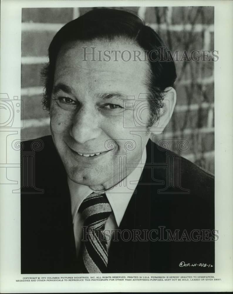 1973 Press Photo Lyricist Hal David - Historic Images