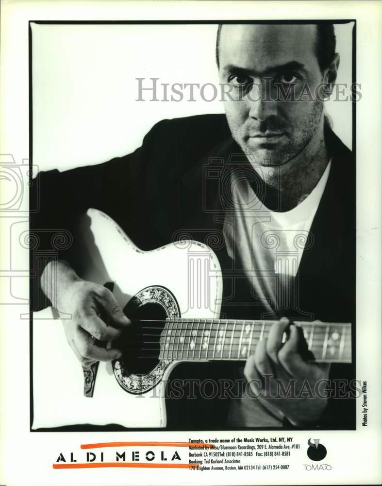 1992 Press Photo Musician Al Di Meola - Historic Images