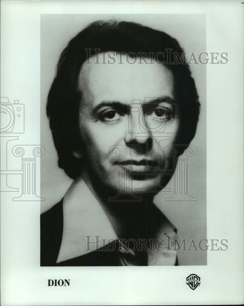 1981 Press Photo Rock & roll musician Dion - Historic Images