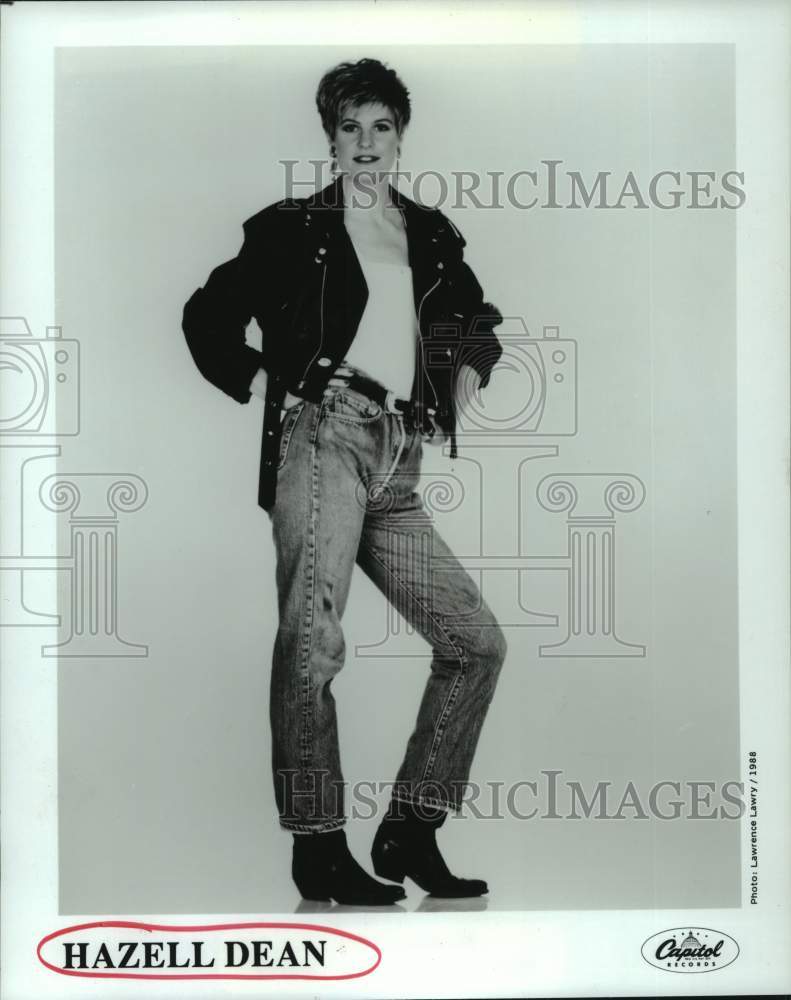 1988 Press Photo Singer Hazell Dean - Historic Images