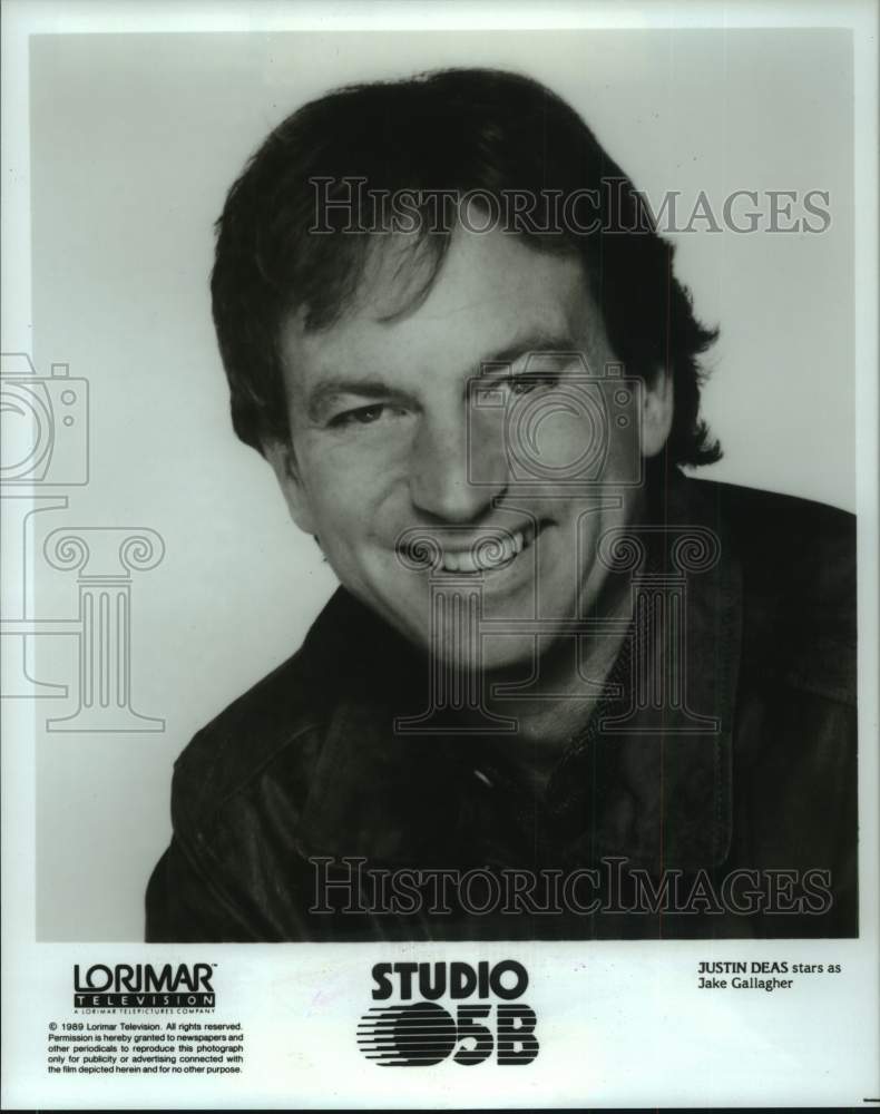 1989 Press Photo Justin Deas stars in Studio 5B - Historic Images