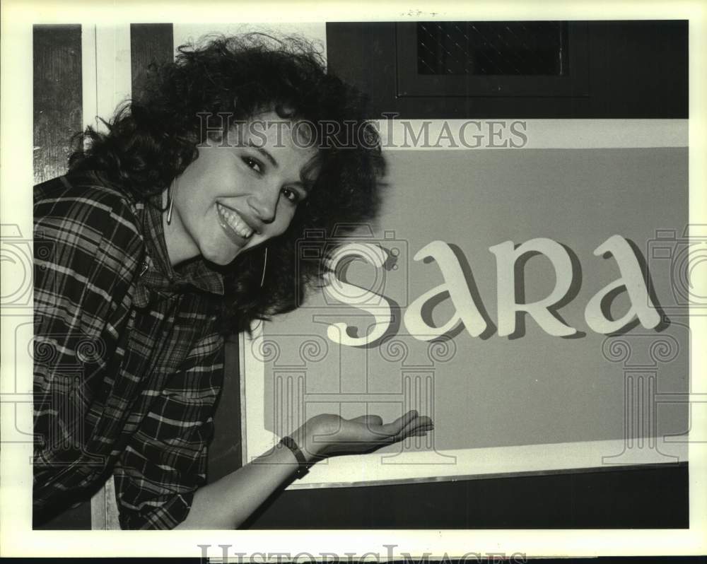 1985 Press Photo Actress Geena Davis - Historic Images