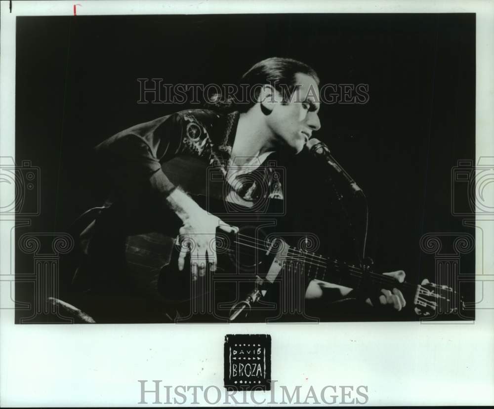 1993 Press Photo Entertainer David Broza - Historic Images