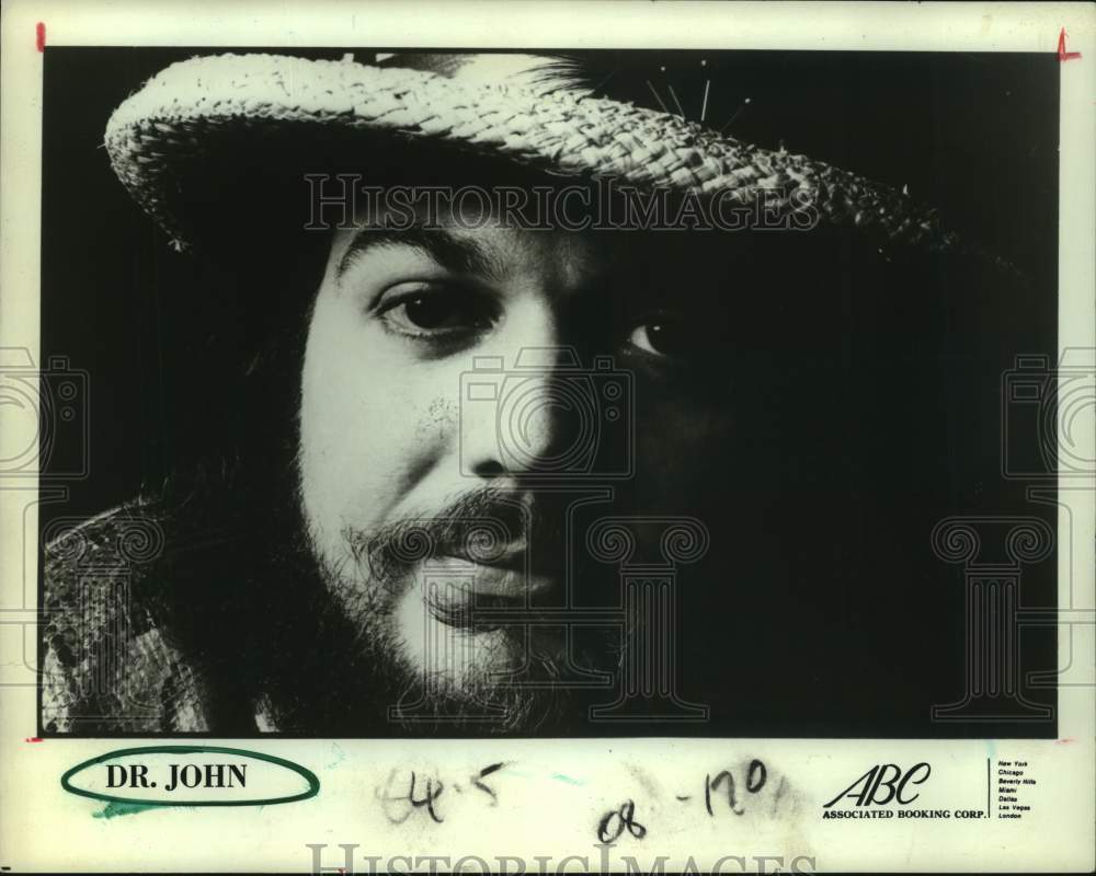 1985 Press Photo Singer Dr. John - Historic Images