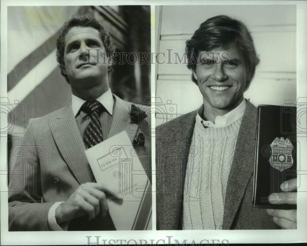 1983 Press Photo Ben Murphy, Marshall Colt on &quot;Lottery!&quot; - Historic Images