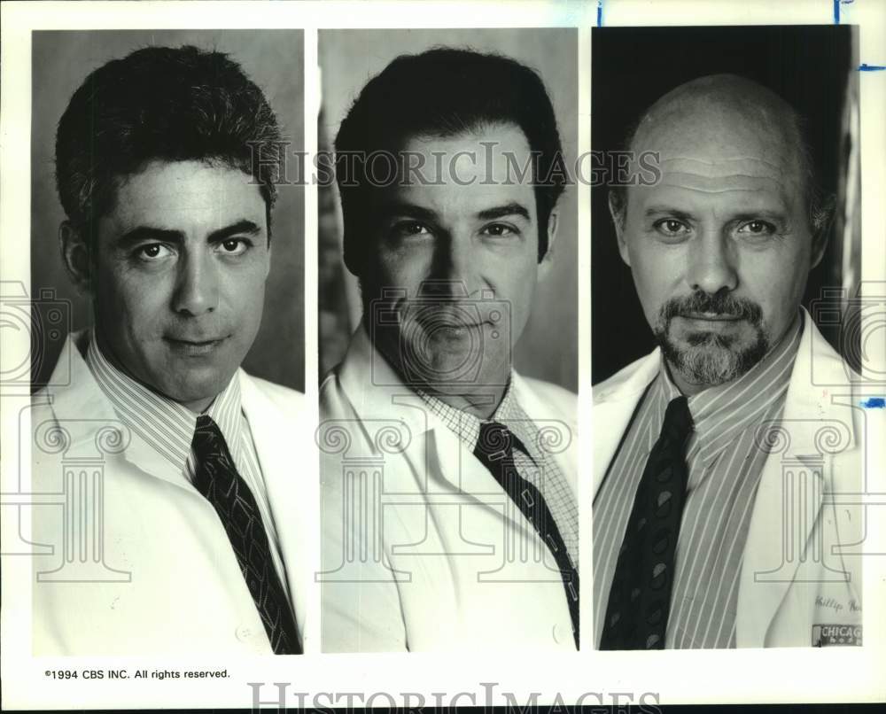 1994 Press Photo "Chicago Hope" Cast Members - Historic Images