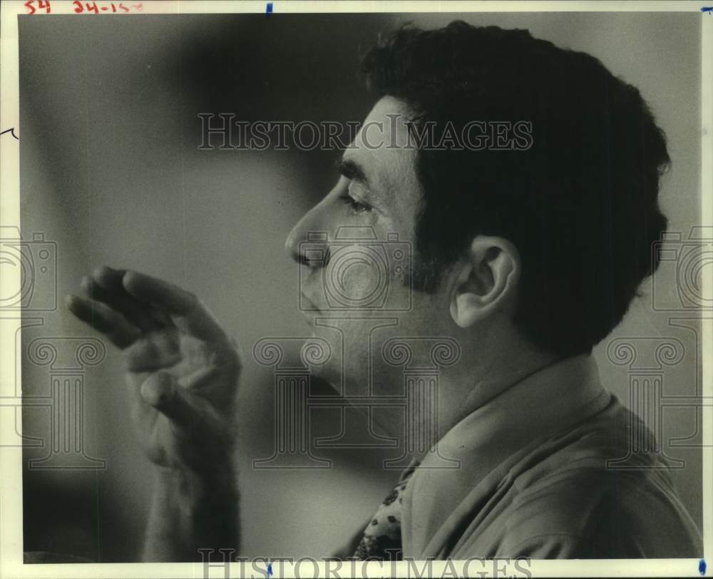 1980 Press Photo Choir director Dr. William A. Attra, Jr. - Historic Images