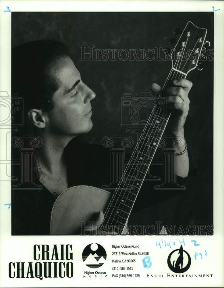 Press Photo Musician Craig Chaquico - Historic Images