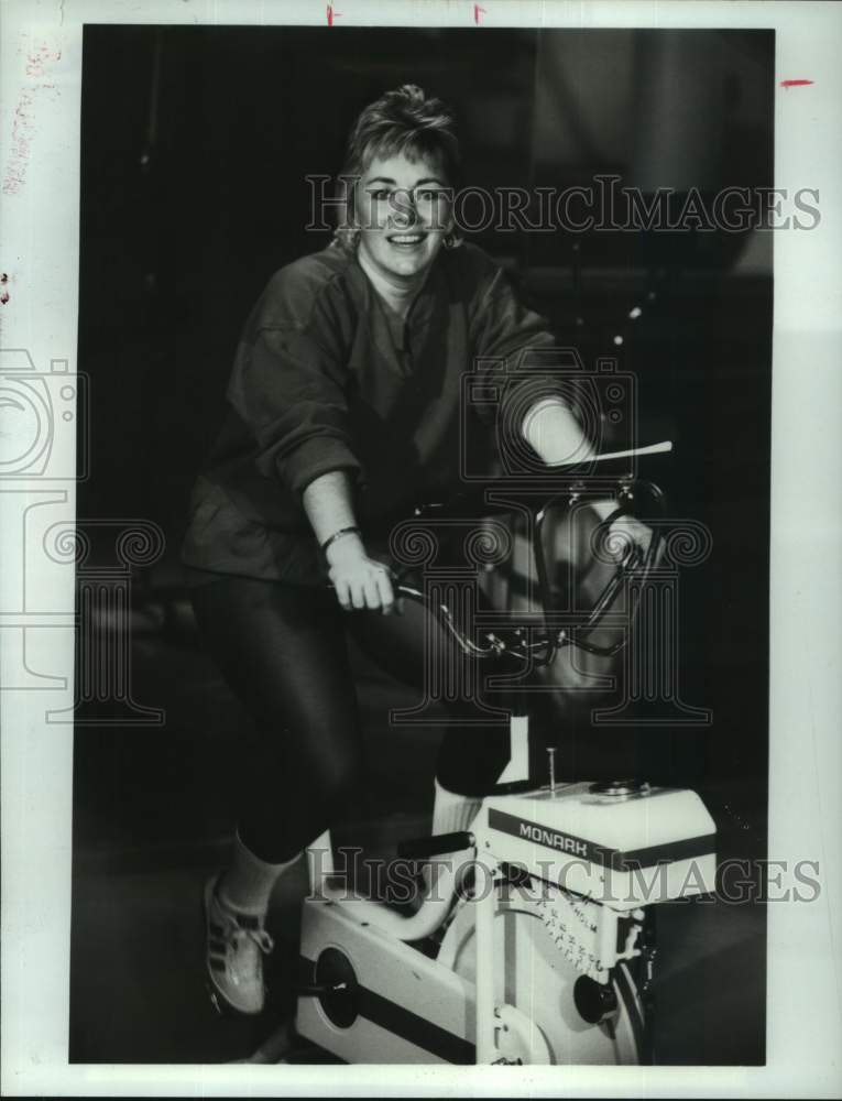 1984 Press Photo ABC News Correspondent Sylvia Chase - Historic Images