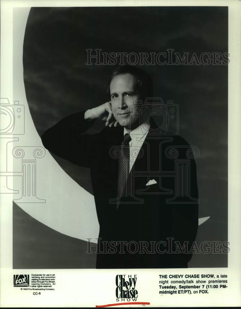 1994 Press Photo Comedian Chevy Chase - Historic Images