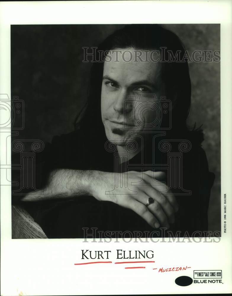 1998 Press Photo Musician Kurt Elling - Historic Images