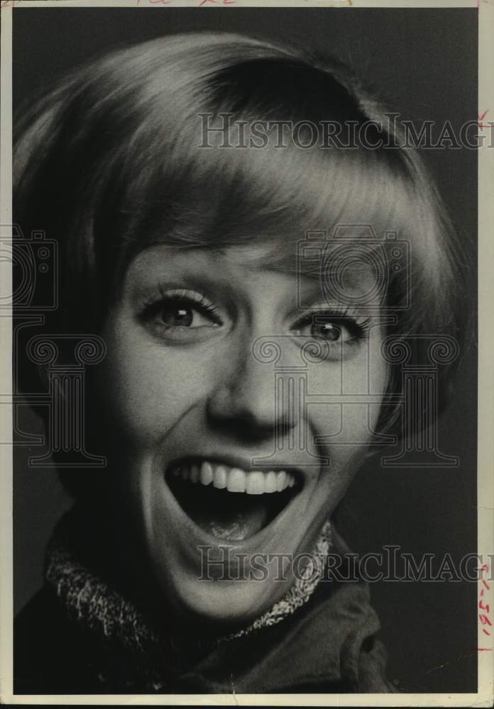 1971 Press Photo Actress Sandy Duncan starring in Funny Face. - Historic Images