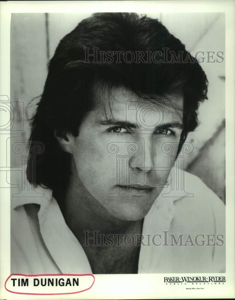 1989 Press Photo Actor Tim Dunigan - Historic Images