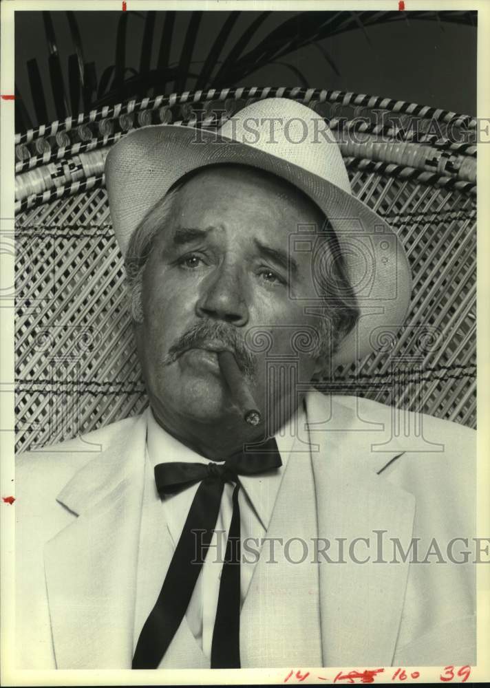 1980 Press Photo Actor Howard Duff - Historic Images