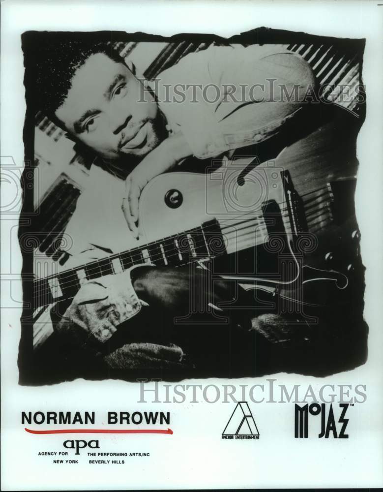 1986 Musician Norman Brown - Historic Images