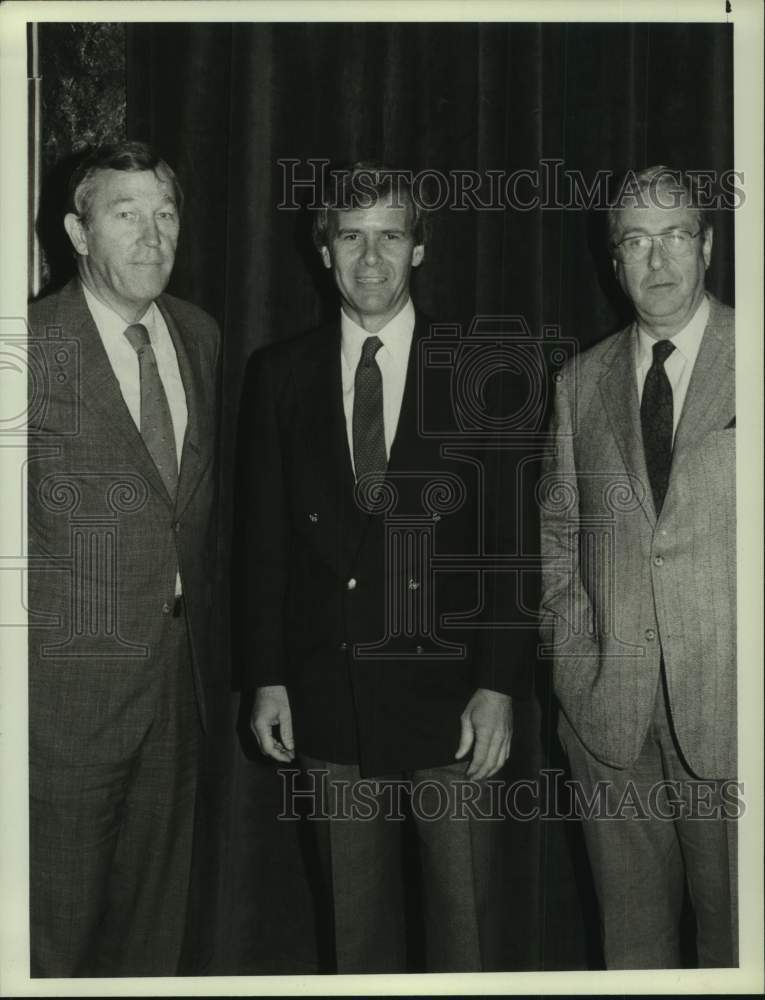 1984 Tom Brokaw, John Chancellor &amp; Roger Mudd of NBC News - Historic Images