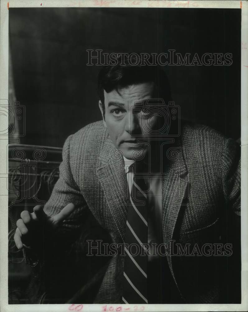 1970 Press Photo Actor Mike Connors as Joe Mannix in &quot;Mannix&quot; - Historic Images