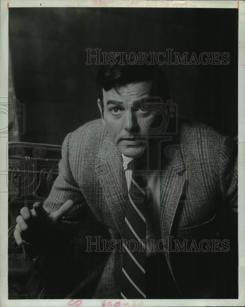 1970 Press Photo Actor Mike Connors as Joe Mannix in "Mannix" - Historic Images
