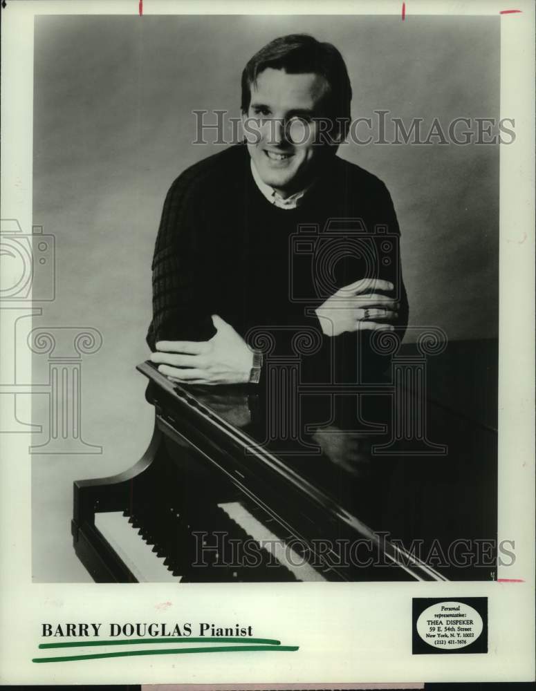 1988 Press Photo Pianist Barry Douglas - Historic Images