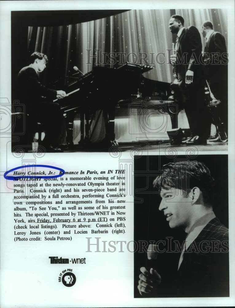 1998 "Harry Connick, Jr.: Romance In Paris" - Historic Images
