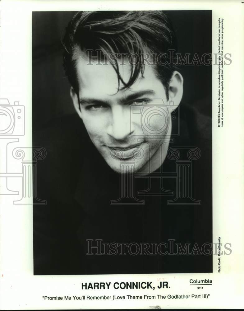 1991 Press Photo Entertainer Harry Connick Jr. - Historic Images