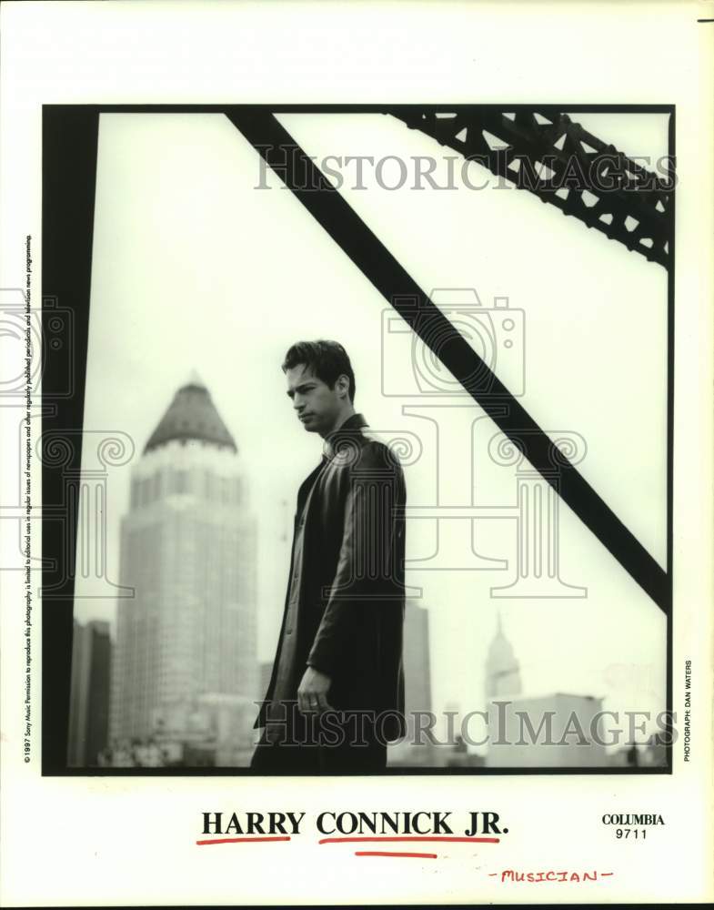 1997 Press Photo Musician Harry Connick Jr. - Historic Images