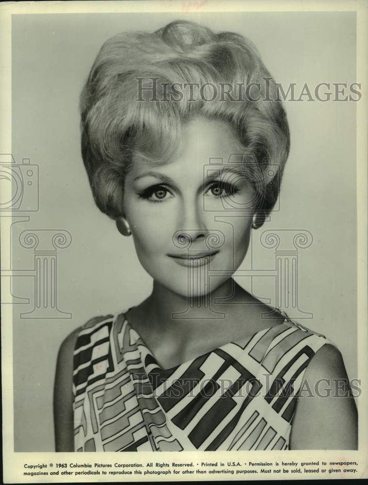 1963 Press Photo Hollywood Actress Janet Dey - Historic Images