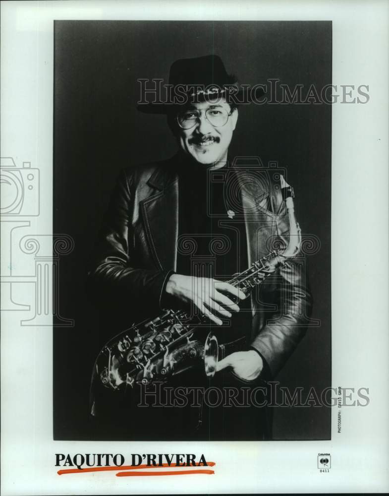 1992 Press Photo Musician Paquito D&#39;Rivera - Historic Images