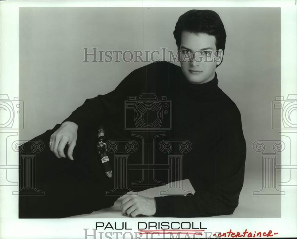 1999 Press Photo Entertainer Paul Driscoll - Historic Images