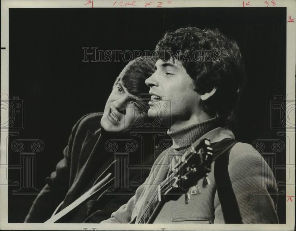 1968 Members of the singing group The Everly Brothers-Historic Images