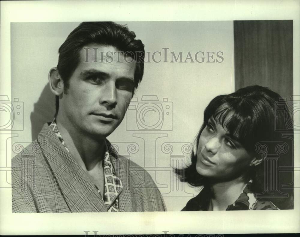 1970 Press Photo James Brolin, JoAnne Cameron on "Marcus Welby, M.D." - Historic Images