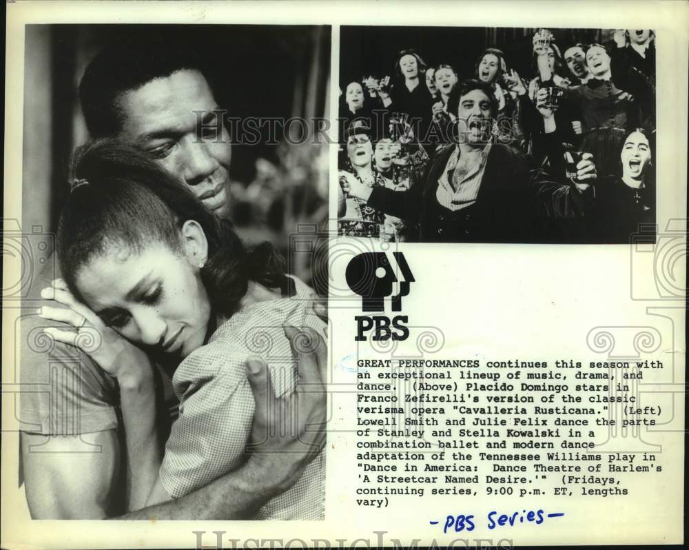 1994 Press Photo &quot;Great Performances&quot; PBS Series Lineup - Historic Images