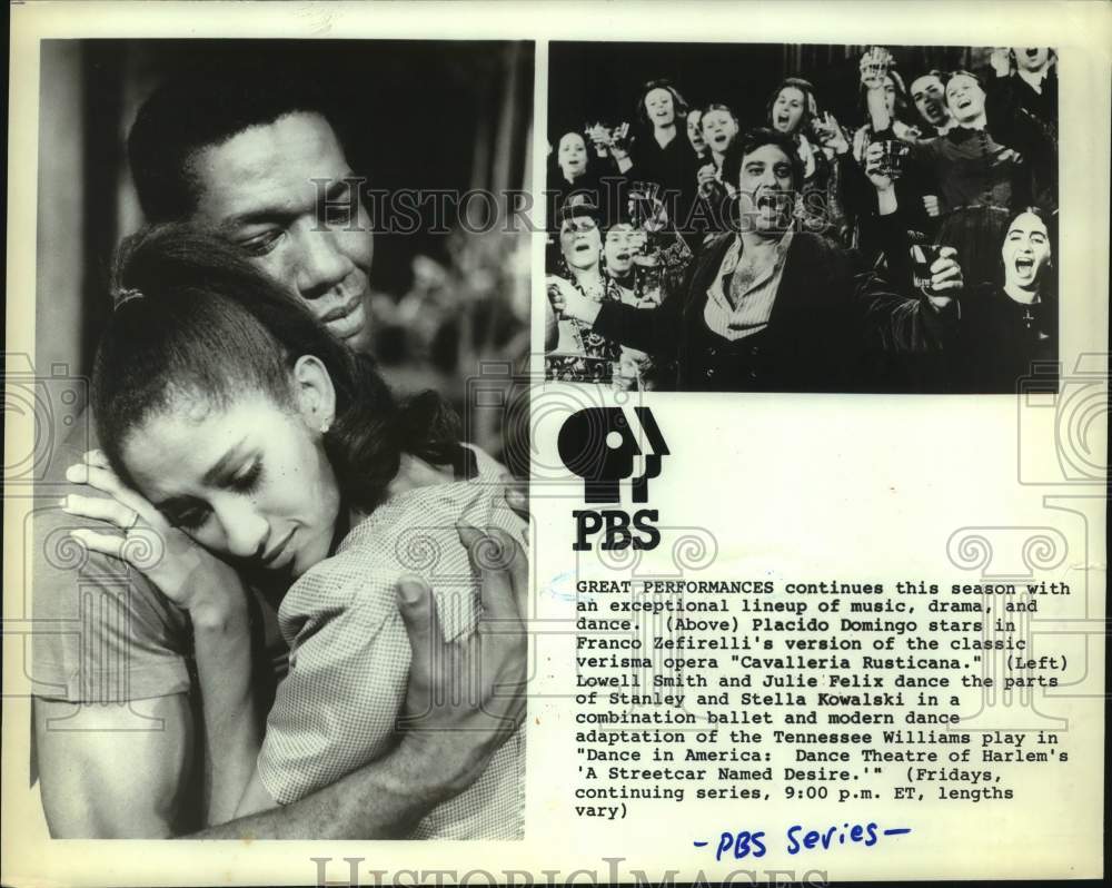 1994 Press Photo "Great Performances" PBS Series Lineup - Historic Images