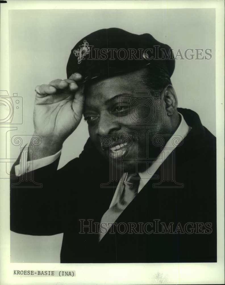 1982 Press Photo Count Basie, Bandleader - Historic Images