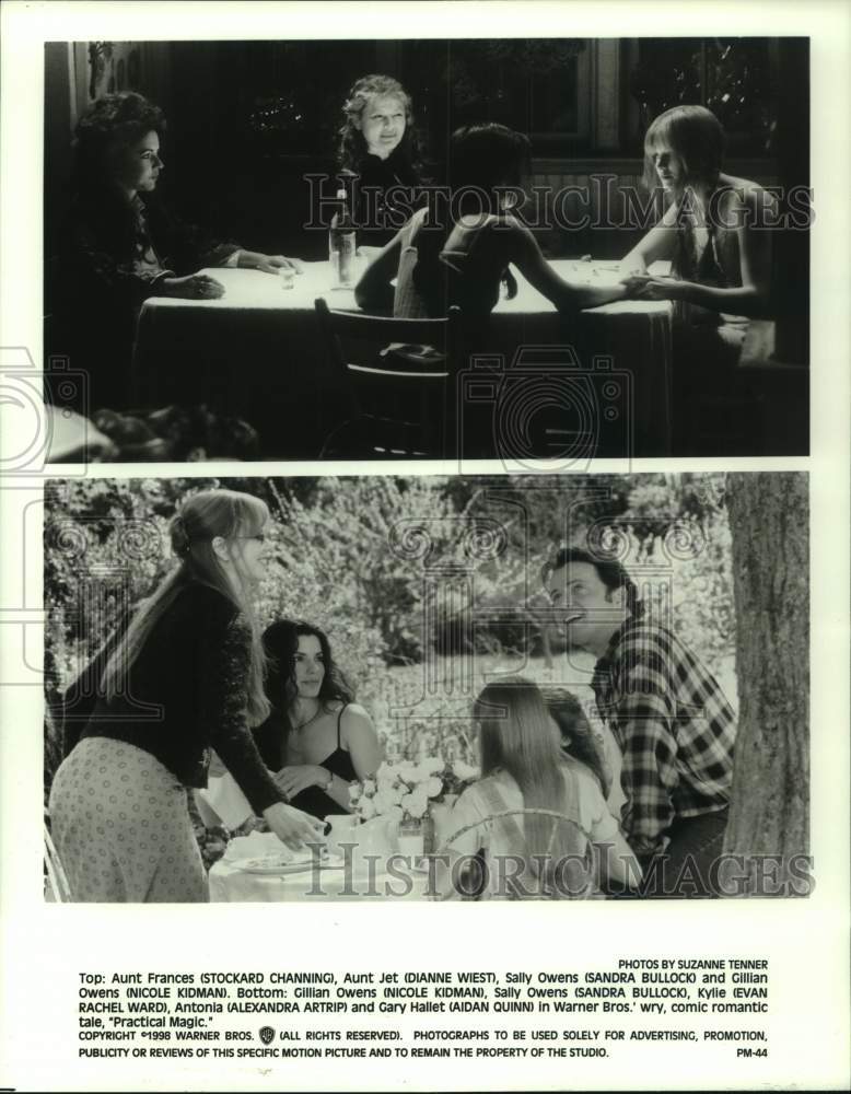 1998 Press Photo Scenes From &quot;Practical Magic&quot;, From Warner Brothers - Historic Images