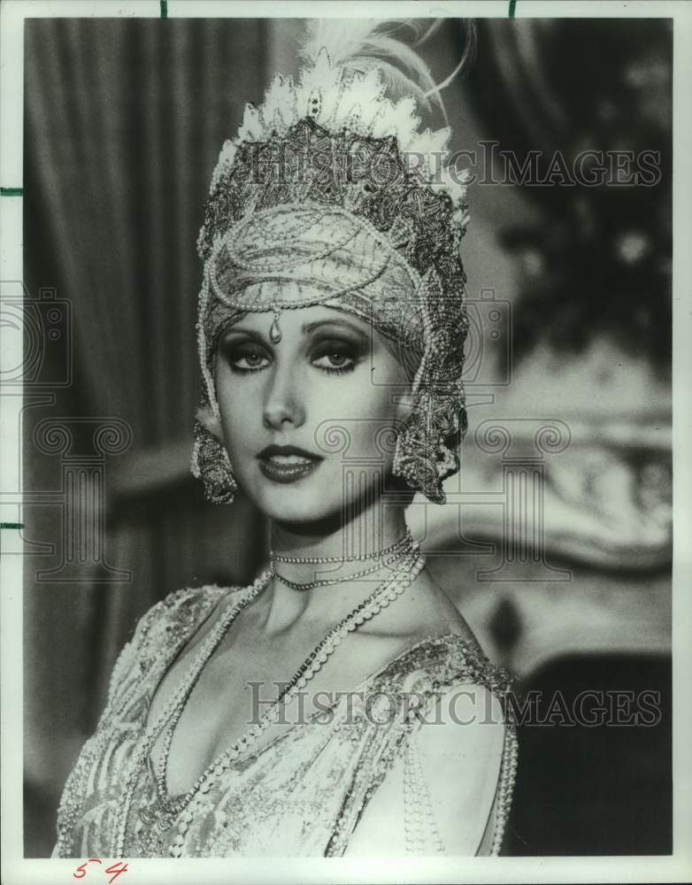 1980 Press Photo Morgan Fairchild stars in "The Dream Merchants" - hcp41214 - Historic Images